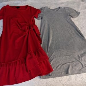 2 maternity dresses